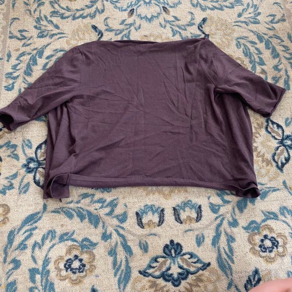 Armand Ventillo Collection Women’s Purple Short Sl - Picture 5 of 5